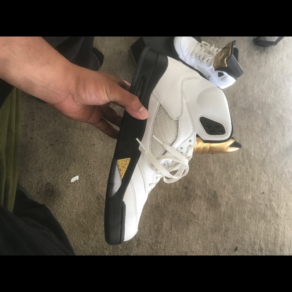 Air Jordan 5 Olympic golds good condition - Picture 2 of 6